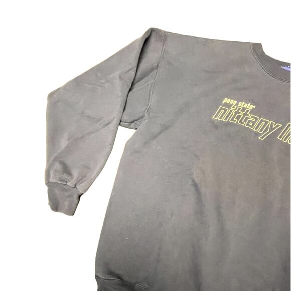 Penn State University PSU pullover navy sweatshirt size XL Y2K Champion UNISEX - Picture 7 of 10